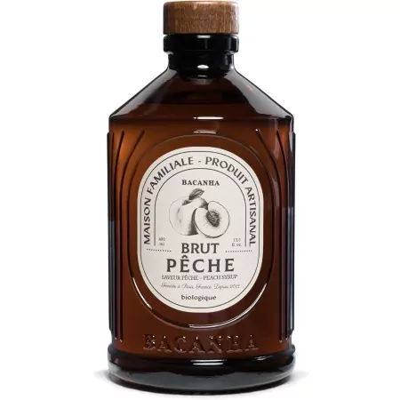 Pêche - Sirop brut BIO 40cl-