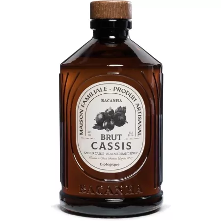 Cassis - Sirop brut BIO 40cl-