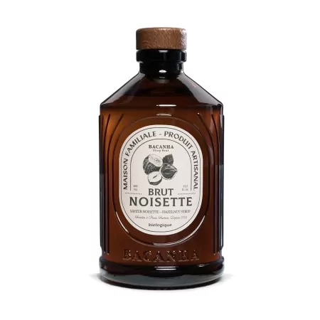 Noisette - Sirop brut BIO 40cl-