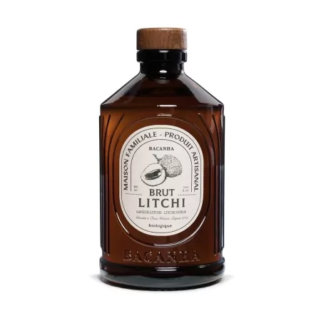 Litchi - Sirop brut BIO 40cl-