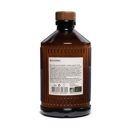 Vanille - Sirop brut BIO 40cl-