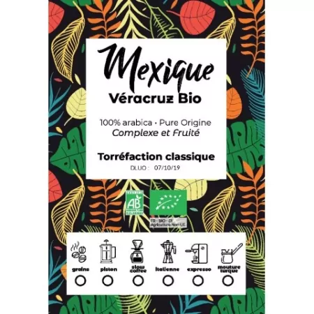 Mexique café BIO grains 1kg-