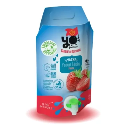 Yaourt à boire fraise 1.5kg -