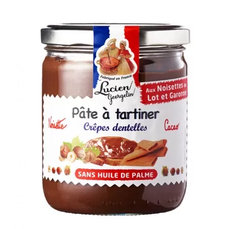 Pâte à tartiner crêpes dentelles 400g-