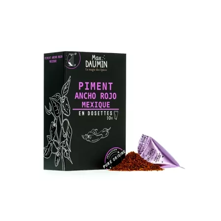 Piment Ancho Rojo du Mexique x10-