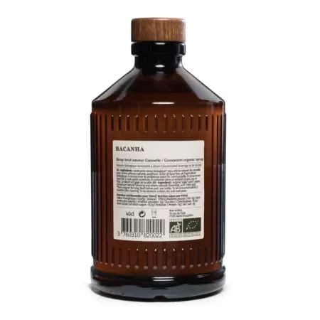 Cannelle - Sirop brut BIO 40cl-