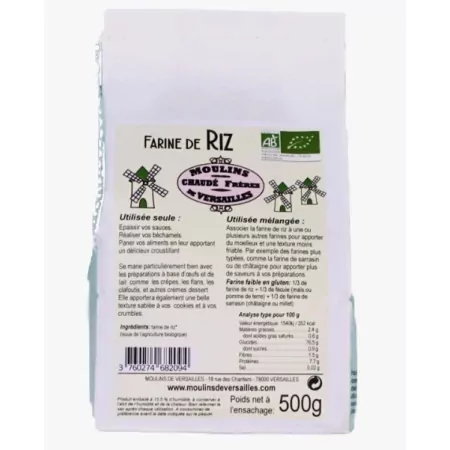 Farine de riz BIO 500g-