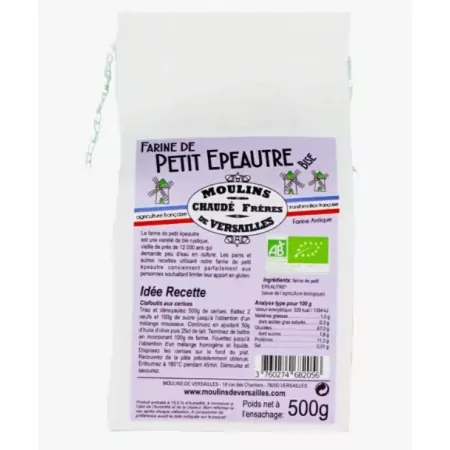 Farine de petit épeautre BIO Bise 500g-