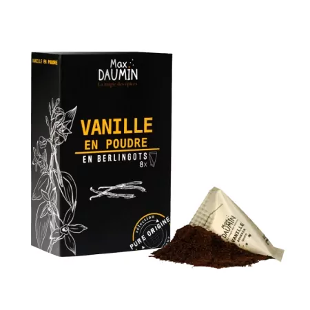 Vanille Bourbon en poudre x8-