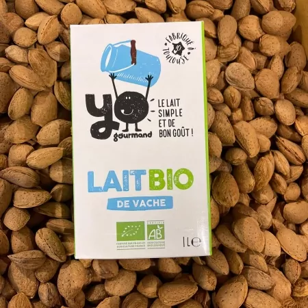 Lait demi-écrémé BIO UHT 1L-