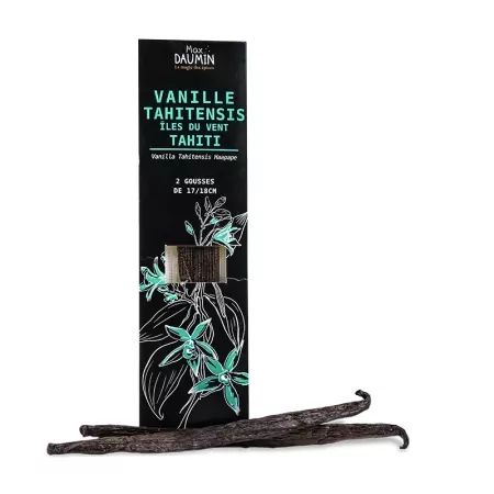 Vanille Tahitensis de Tahiti x2 gousses-