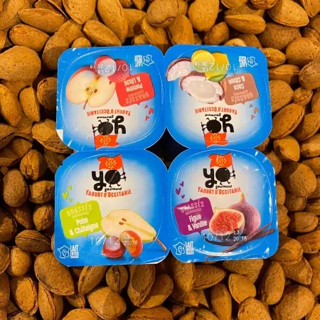 Yaourts brassés Gourmands 4x125g-