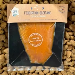 Truite saumonée fumée tranchée 200g