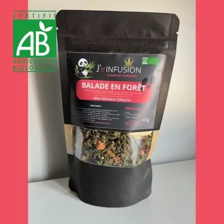 Infusion CBD Balade en forêt BIO-
