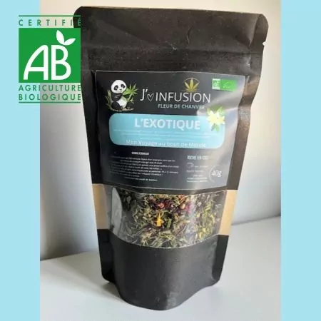 Infusion CBD L'exotique BIO-