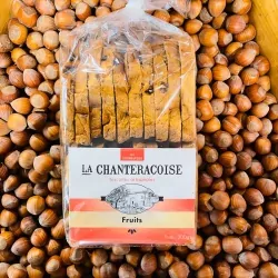 Biscottes fruits 300g