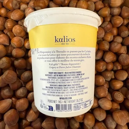 Yaourt Grec 1kg KALIOS-