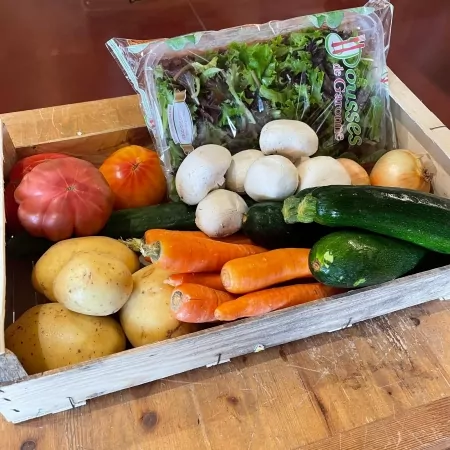 Panier de légumes -