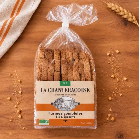 Biscottes BIO complètes 280g-