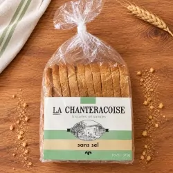 Biscottes sans sel 370g