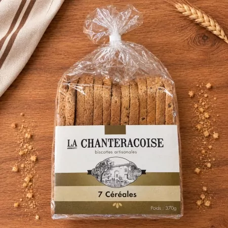 Biscottes 7 céréales 370g-