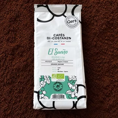 Décaféiné BIO café moulu 250g-